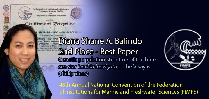 Balindo 2nd Best Paper FIMFS