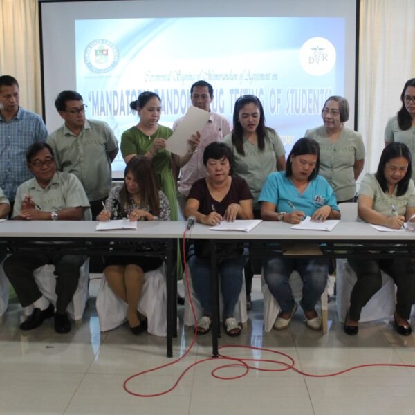 MOA Signing between SSU and Divine Clinical Laboratory