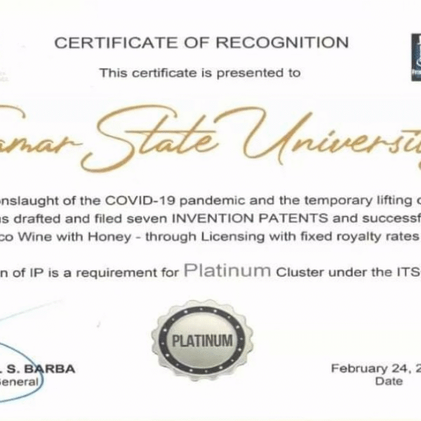 IPOPHIL recognizes SSU’s efforts amid Covid-19 outbreak