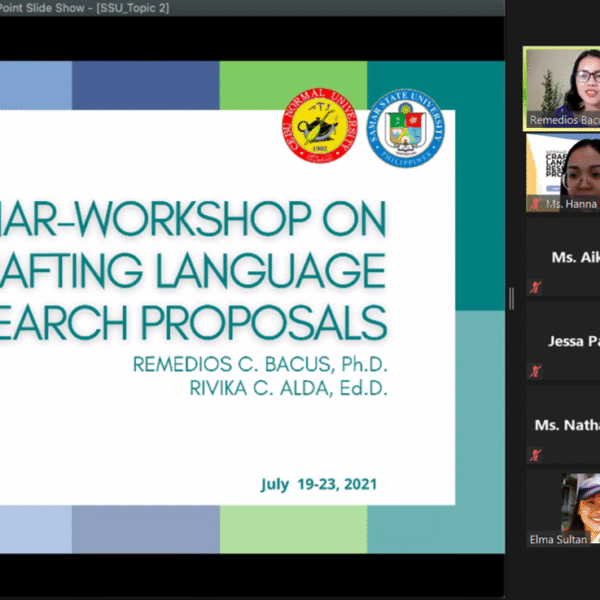 SSU Language Instructors attend Webinar on Crafting Proposals