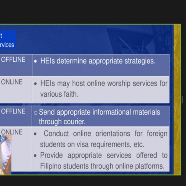 SSU students attend Consultative on Flexible Learning