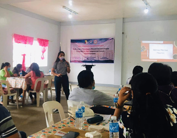 SSU-SICGLG conducts first wave of LGU Capability Enhancement in San Sebastian