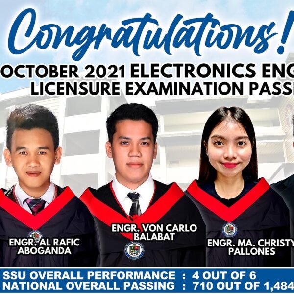 SSU congratulates newly registered Electronics Engineers