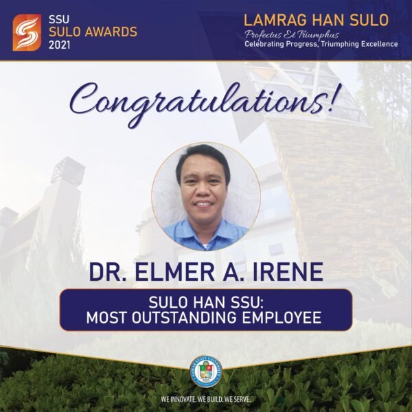 Dr. Irene covets 2021 Most Outstanding Employee