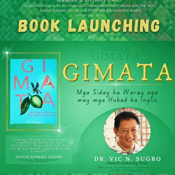 Poetry Book of the “Prince of Waray Literature” launched at SSU