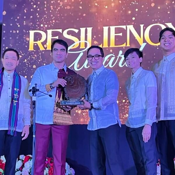 Dr. Cardoso is “Gawad Banhuway ng Katatagan” Awardee
