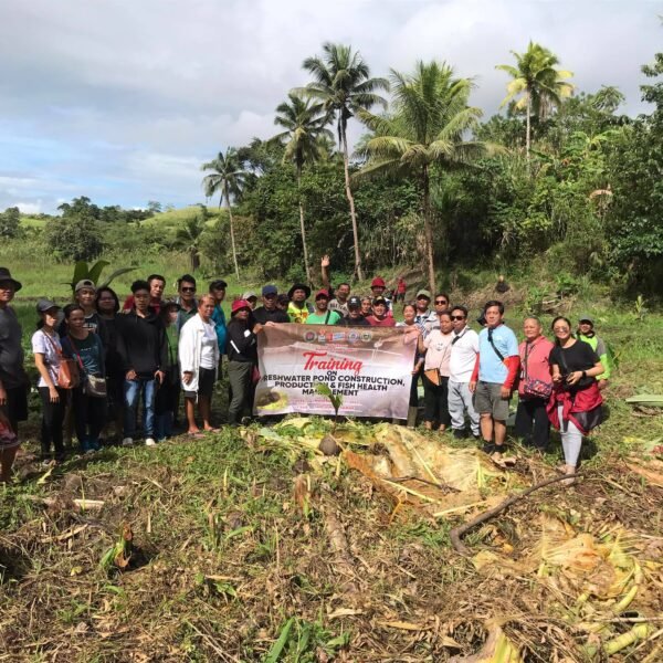SSU-CFARRD leads training for fishermen in San Jorge, Samar