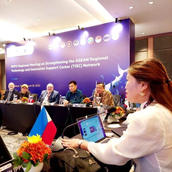 Dr. Moya presents SSU-IPTBDO success at WIPO Regional Meeting in Surabaya, Indonesia