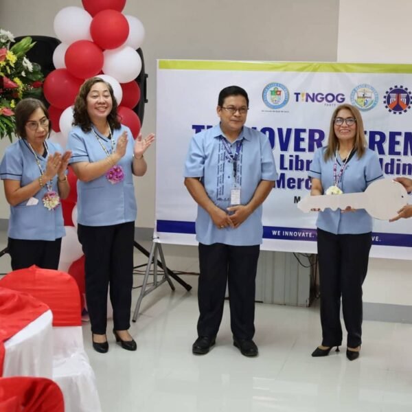 Tingog Partylist turns over 4-storey Library Building to SSU-MC
