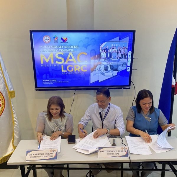 Samar MSAC Members Convene for Meeting cum Re-Orientation; SSU-SICGLG, DILG Ink Agreement
