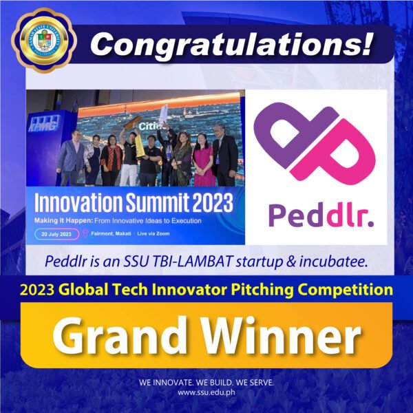 SSU Incubatee Champs Global Tech Innovator Pitching Competition
