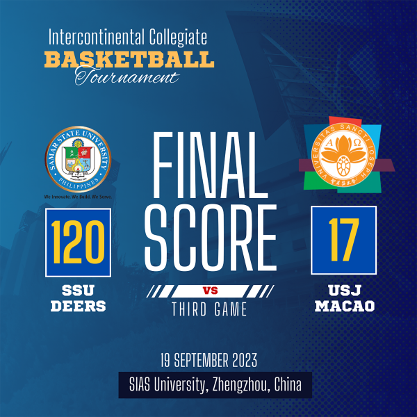 SSU Deers Overpower the University of Saint Joseph in Game 3