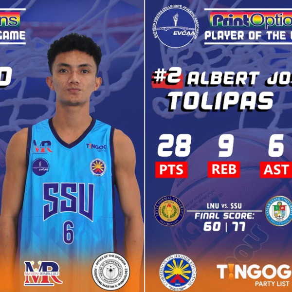 Tolipas Duo Wins as ‘Players of the Game’