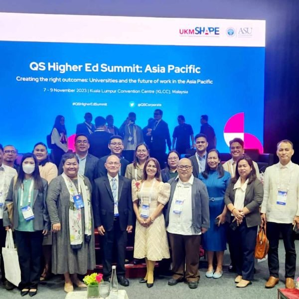 President Cardoso Joins Philippine Delegation at the QS Higher Ed Summit