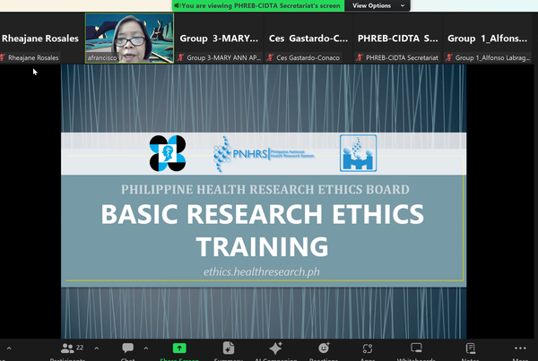 SSU Empowers Research Community through Virtual Research Ethics Training
