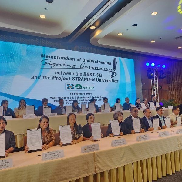 SSU Joins project STRAND-N Universities, Inks MOU with DOST
