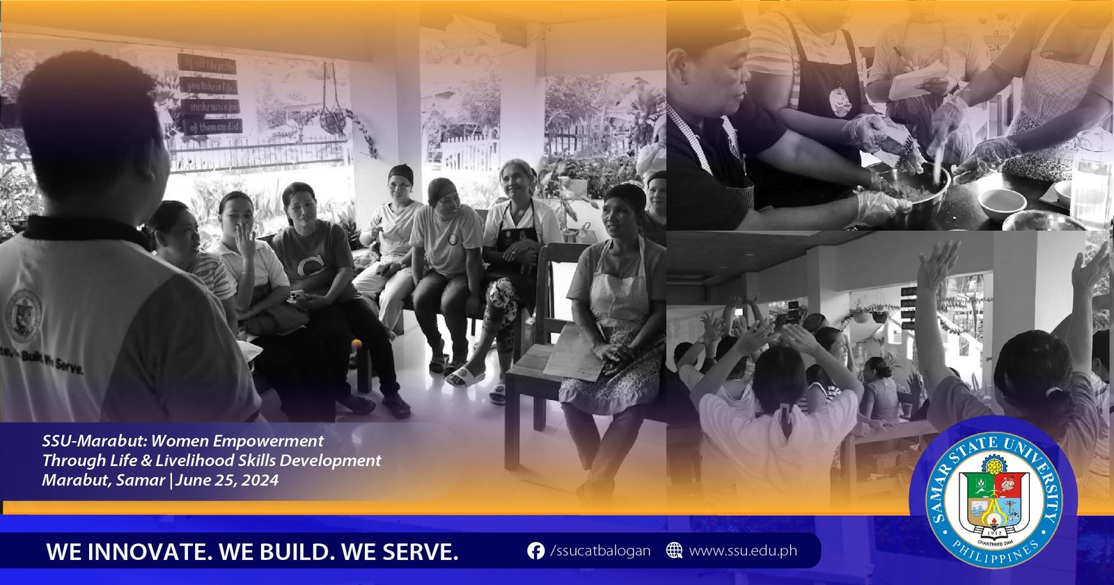 SSU Contributes To Marabut Women Empowerment Via Life, Livelihood Skills Development
