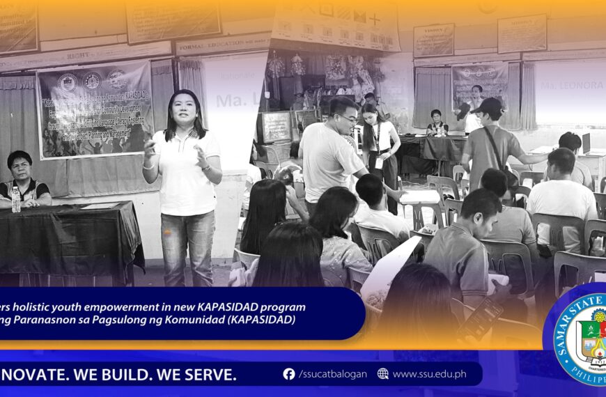 SSU fosters holistic youth empowerment in new KAPASIDAD program