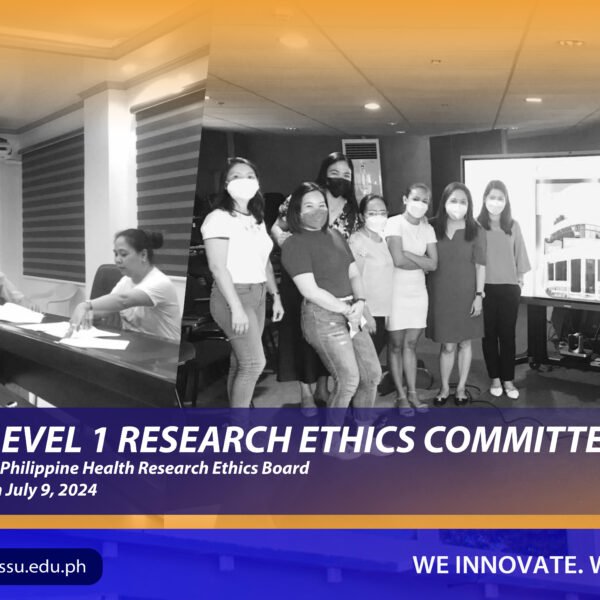 SSU IHREC earns Level 1 accreditation in human research ethics; first PHREB-accredited HEI in EV