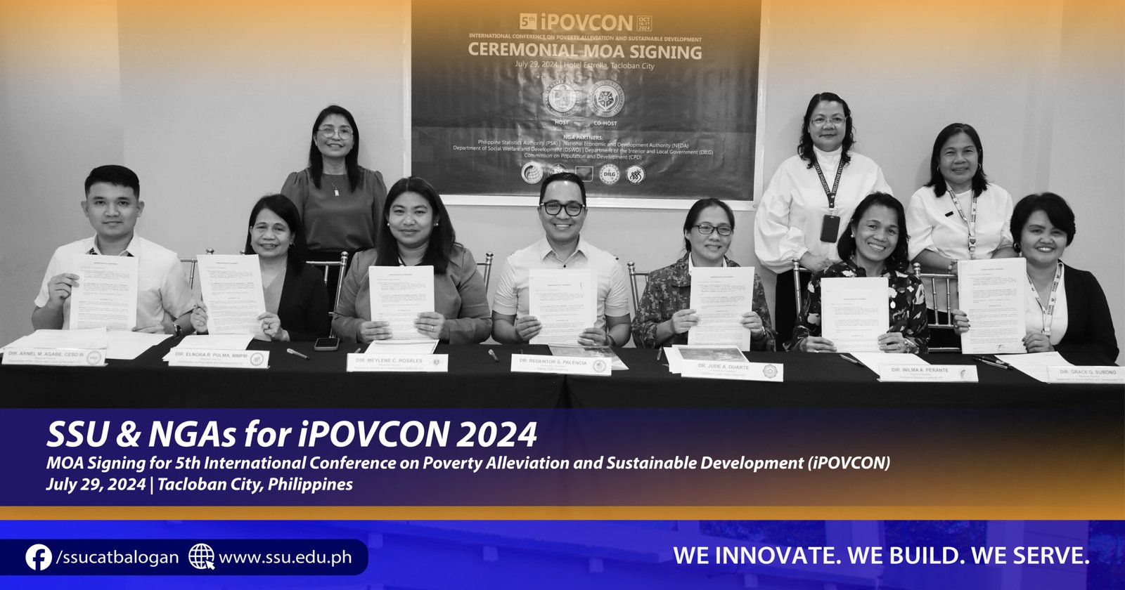 SSU partners with NGAs for iPOVCON 2024