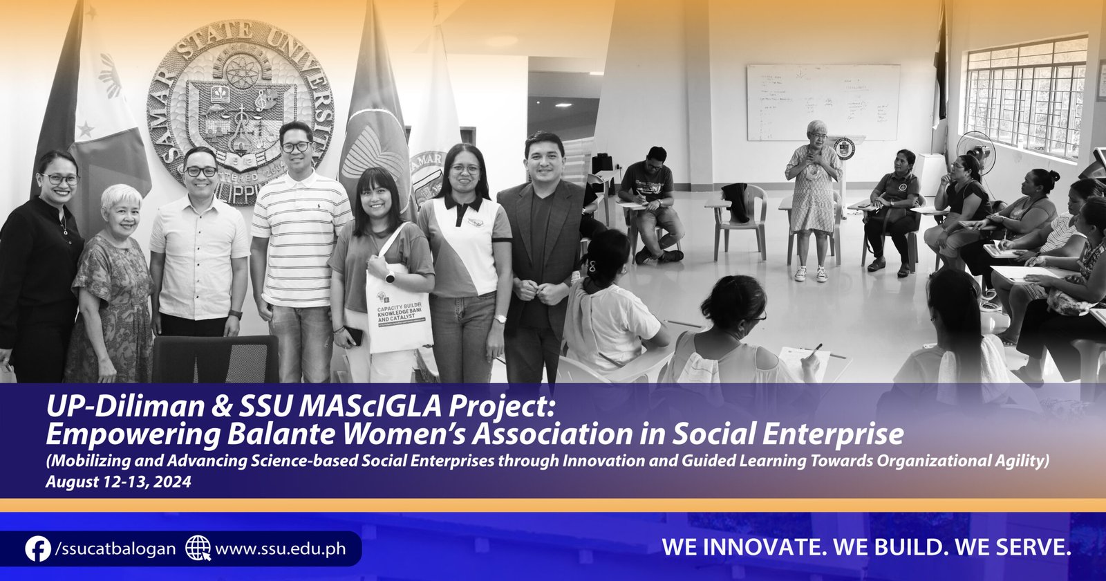 UPD Leads MAScIGLA Project in SSU; Empowers Balante Women’s Association in Social Enterprise
