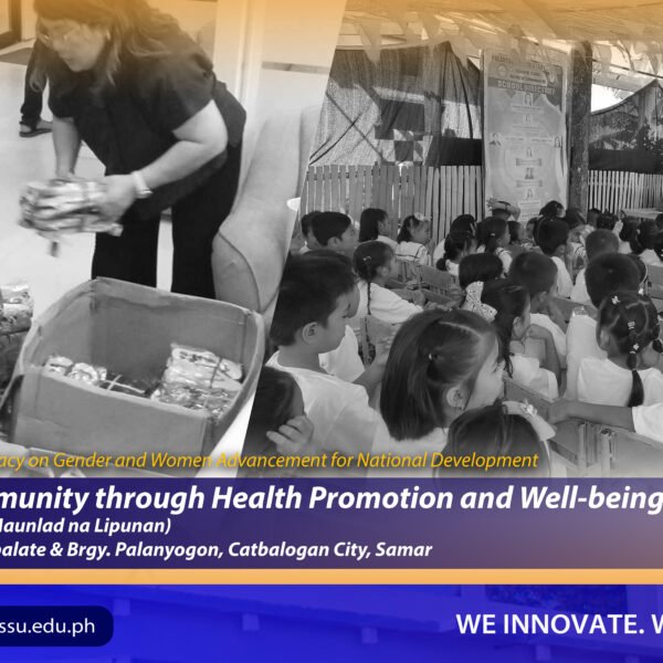 SAGWAN promotes empowerment via health promotion; probes into gender issues of remote Catbalogan communities