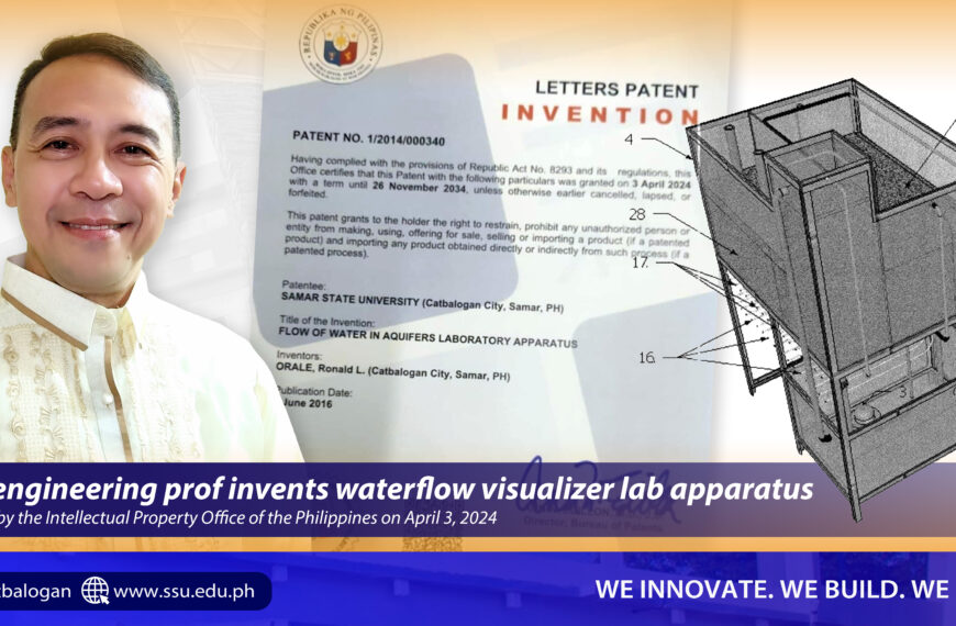 SSU engineering prof invents waterflow visualizer lab apparatus