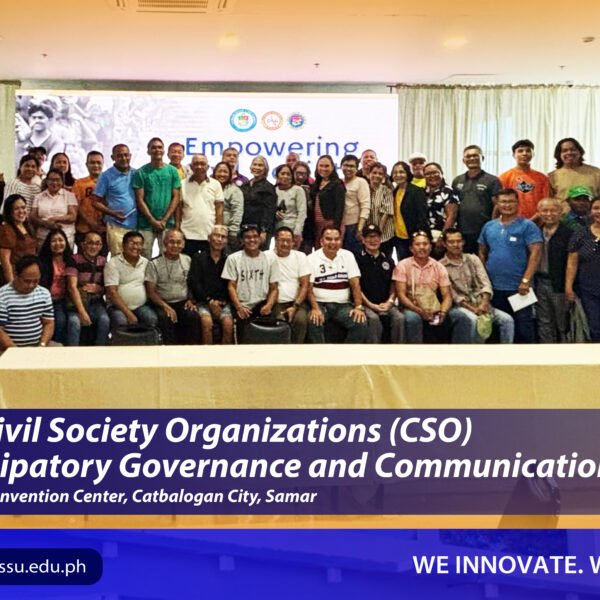 SSU leads very first empowerment initiative for CSOs of Samar