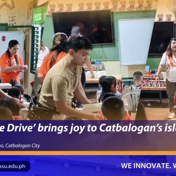 SAGWAN ‘Love Drive’ brings joy to Catbalogan’s island community