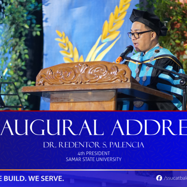 President’s Inaugural Address