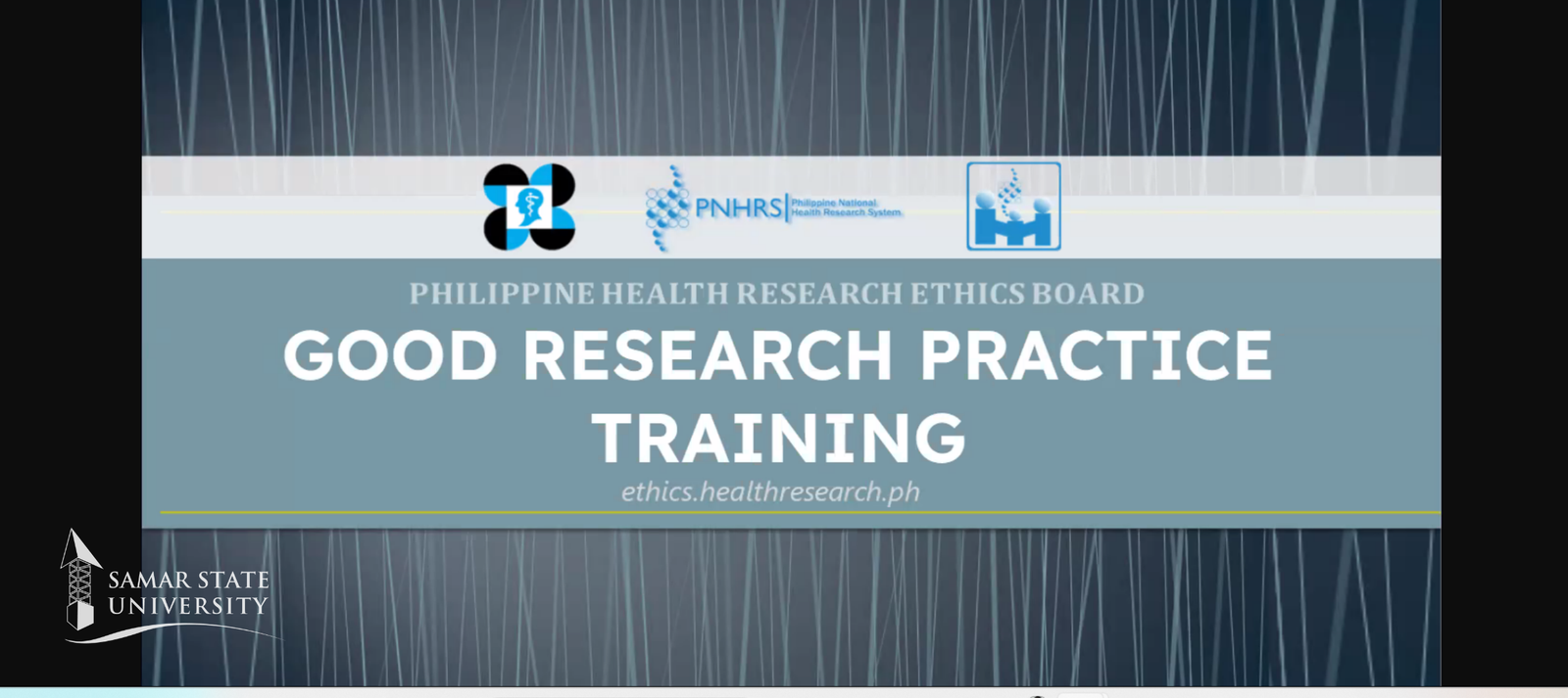 PHREB administers ethics training among SSU ethics committee members, researchers