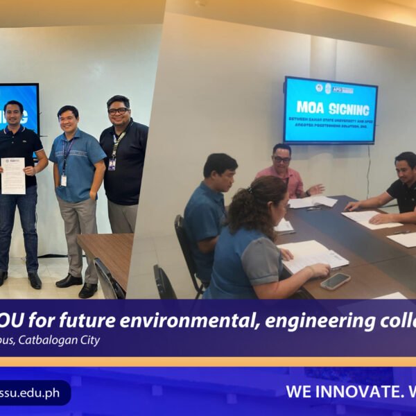 SSU, APSI sign MOU for future environmental, engineering collaborations