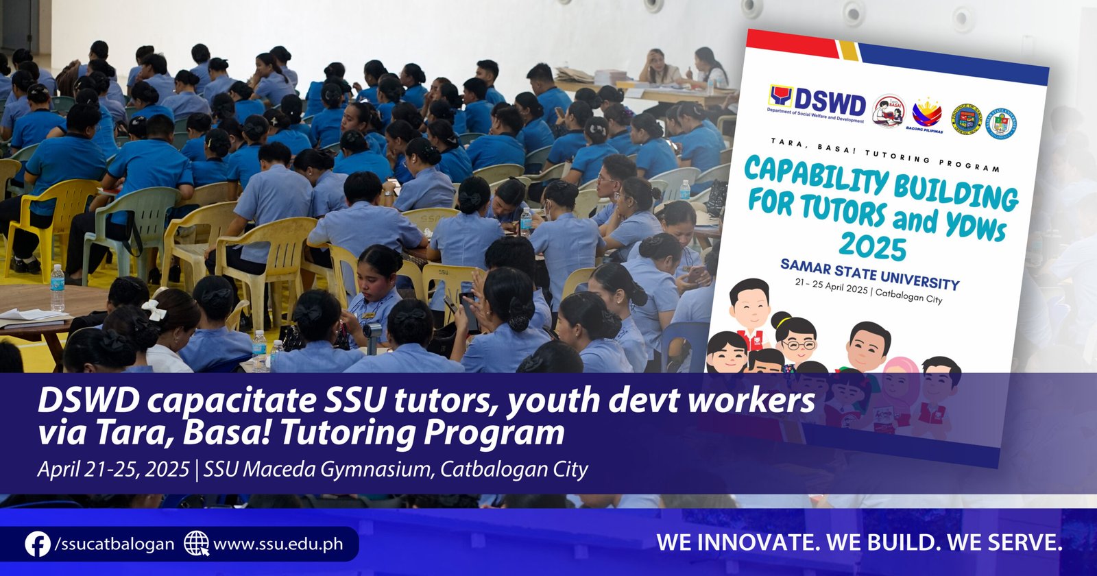 DSWD capacitate SSU tutors, youth devt workers via Tara, Basa! Tutoring Program