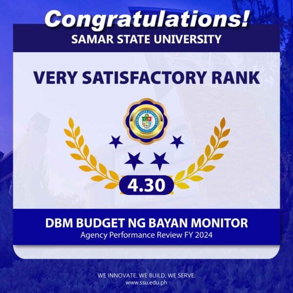 SSU proves fiscal excellence with ‘very satisfactory’ rating in DBM’s 2024 performance review