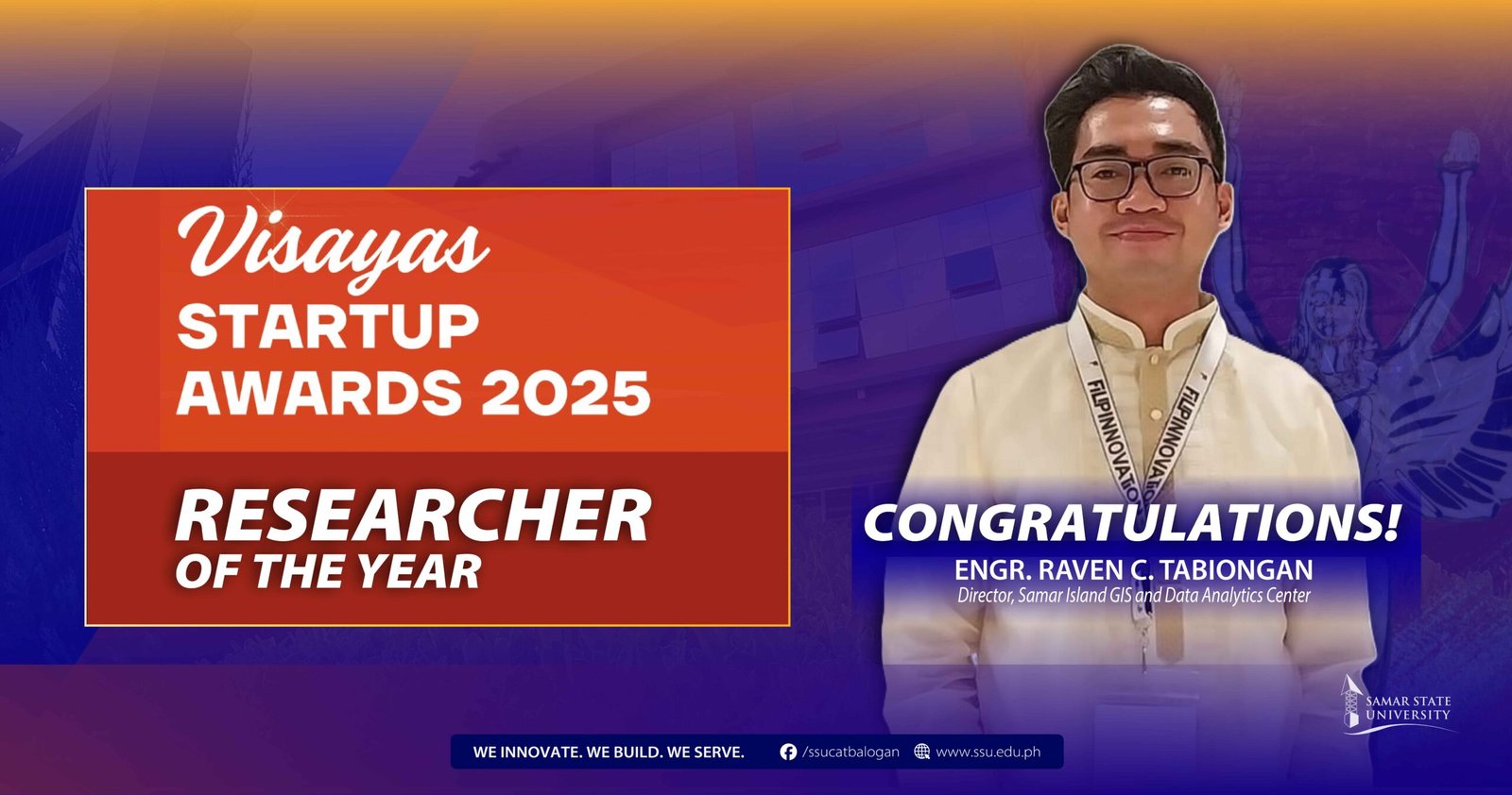 SSU’s SIGISDAC Director is the region’s Researcher of the Year