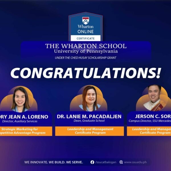 New batch of SSU personnel graduates from Wharton School leadership programs