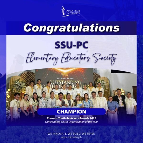 SSU PC Elementary Educators Society is Outstanding Youth Organization of the Year