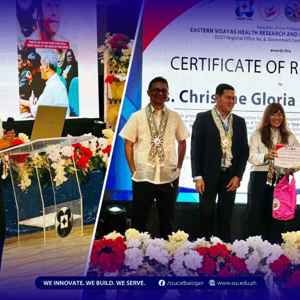 SSU Specialist tackles action on jellyfish risks in Eastern Visayas at RHRS 2025