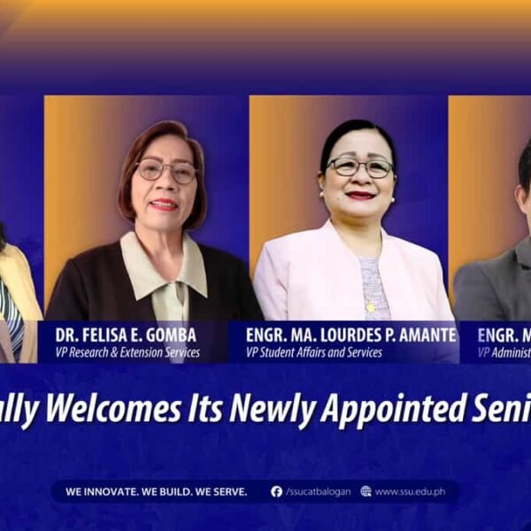 SSU welcomes newly appointed Senior Leaders!