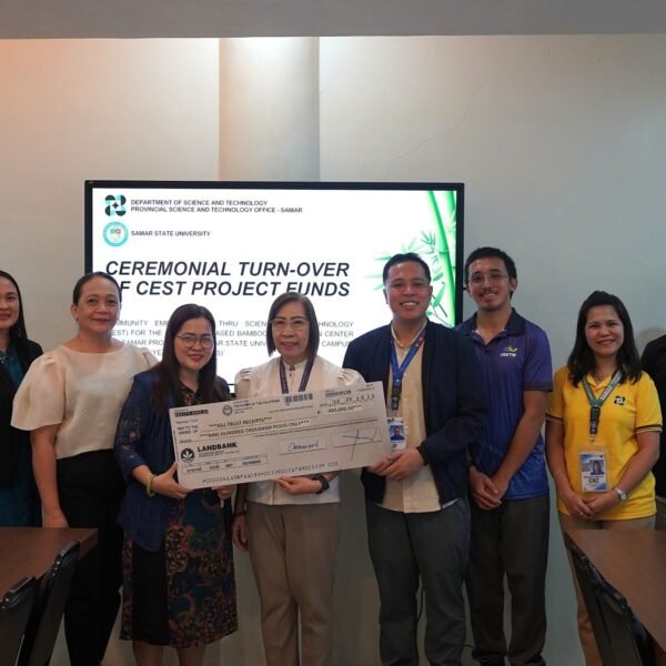 SSU-DOST CEST Project accelerates bamboo-based livelihoods in Samar