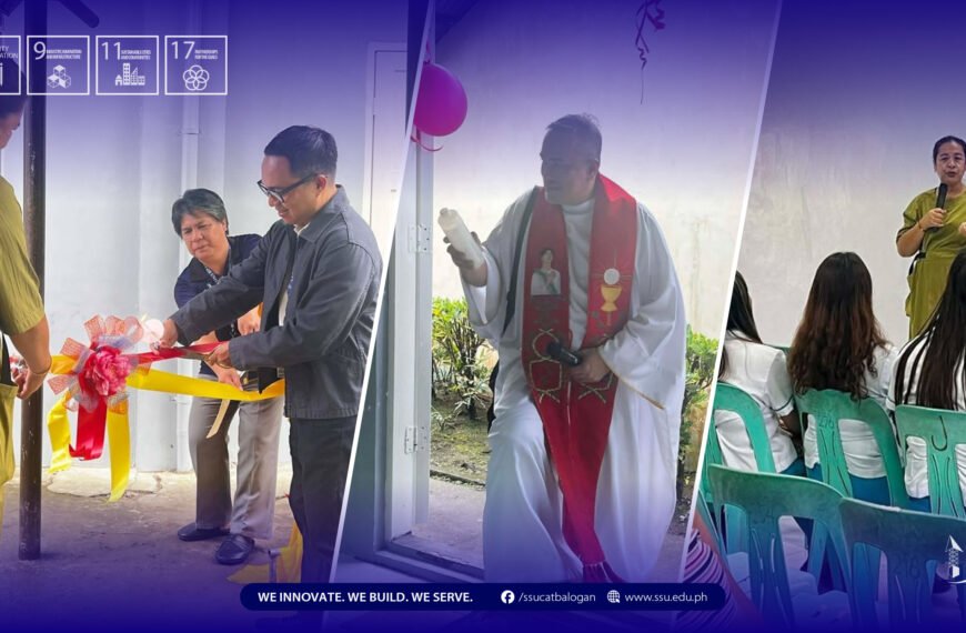 SSU Paranas holds blessing, turnover of Men’s Technology Building