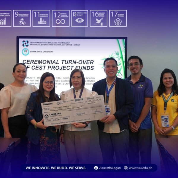 SSU-DOST CEST Project accelerates bamboo-based livelihoods in Samar